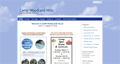 Desktop Screenshot of camp.woodlandhillsprivateschool.com
